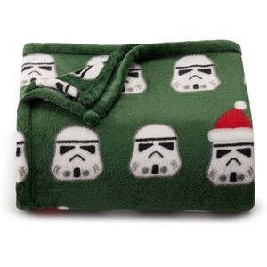 Star Wars Christmas Blanket Vader & Stormtroopers Santa Hat 5x6 ft - The Big One
